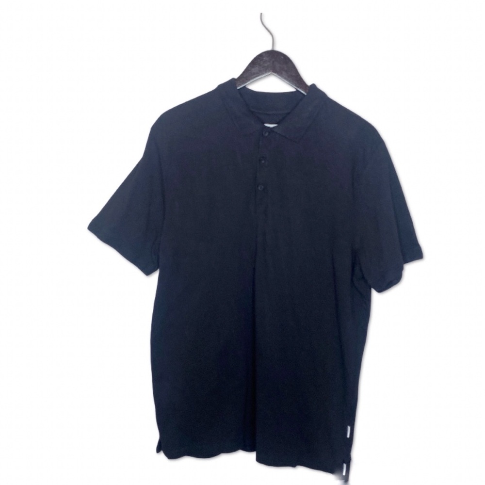 Peter Werth London N. 1 Black 100% Cotton Bantry Polo X-Large